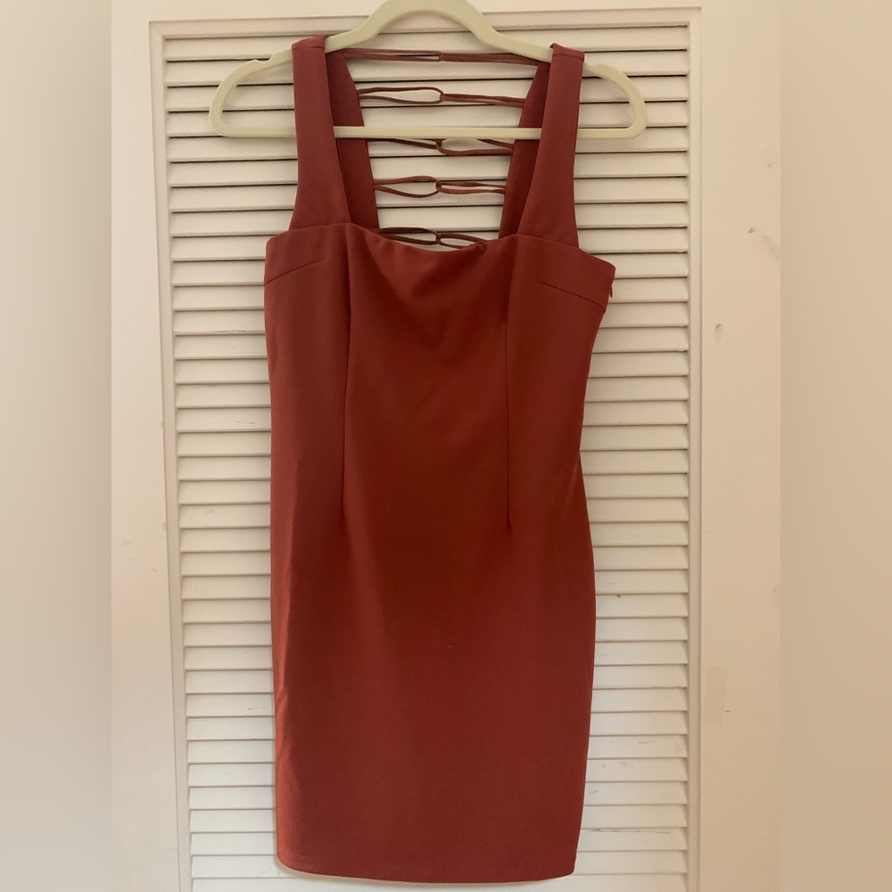 Morning Mist Orange Burnt Dress 🧡